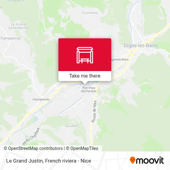 Le Grand Justin map