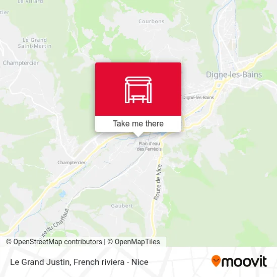 Le Grand Justin map