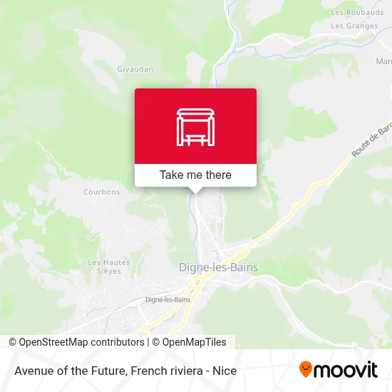 Rue De L'Avenir map