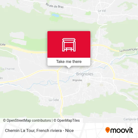 Chemin La Tour map