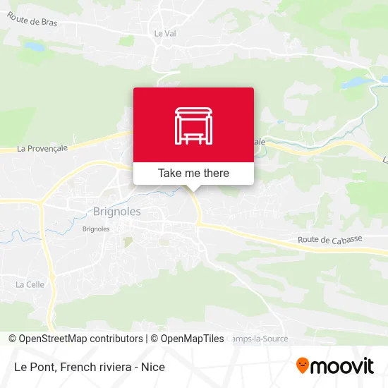 Le Pont map