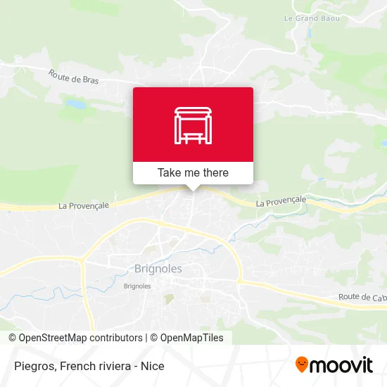 Piegros map