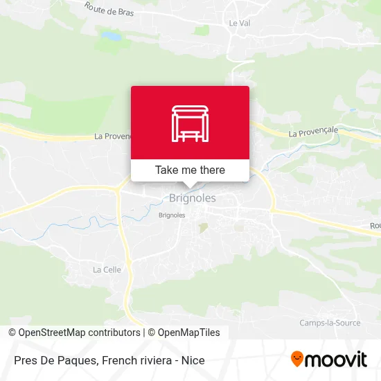 Pres De Paques map