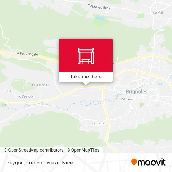 Mapa Peygon