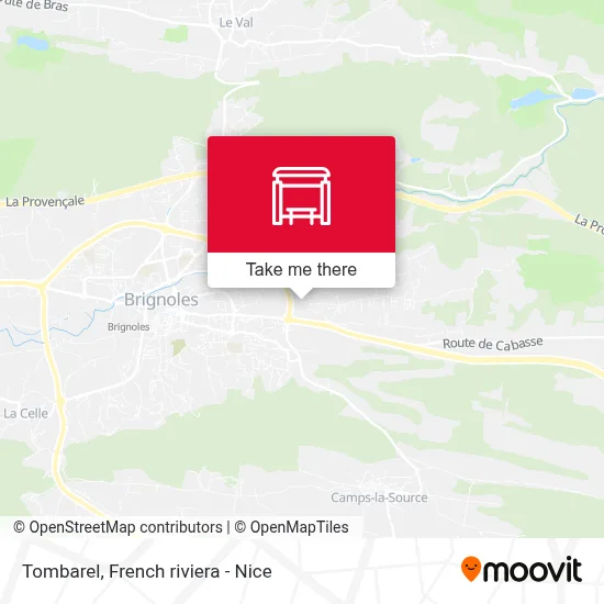 Tombarel map
