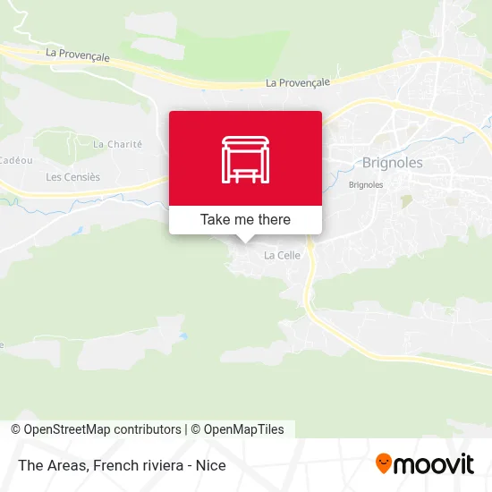 Les Aires map