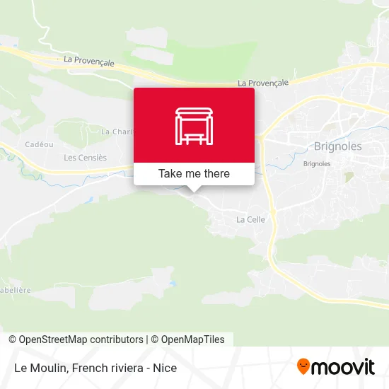 Le Moulin map