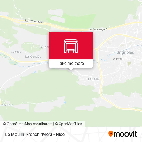Le Moulin map
