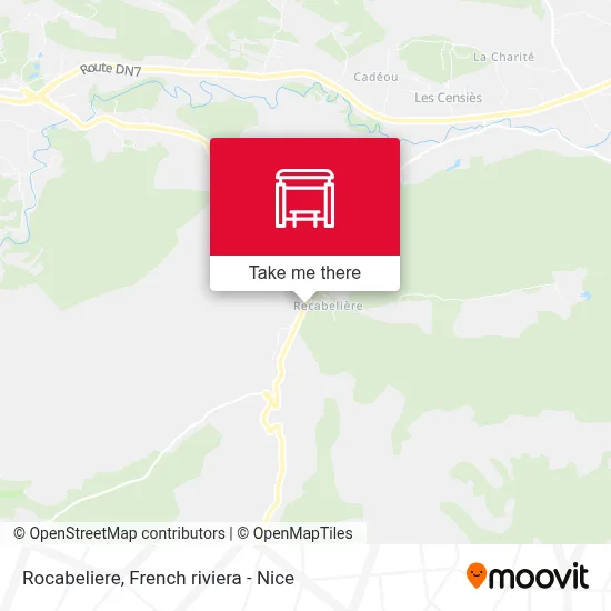 Mapa Rocabeliere