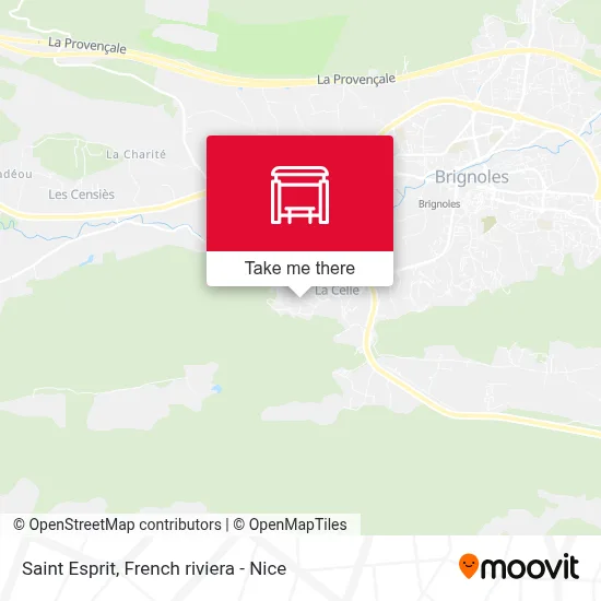 Saint Esprit map