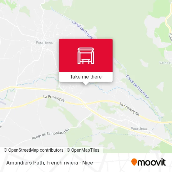 Chemin Des Amandiers map