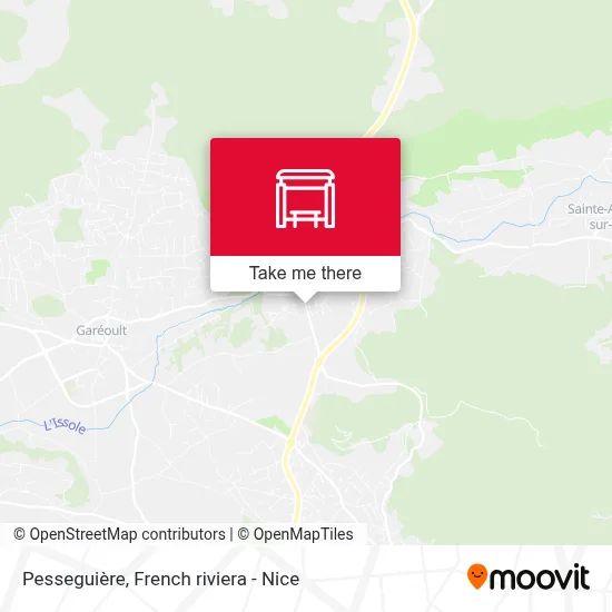 Pesseguière map