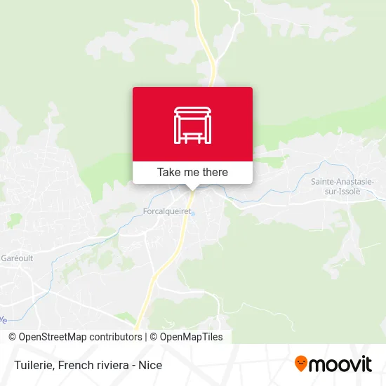Tuilerie map