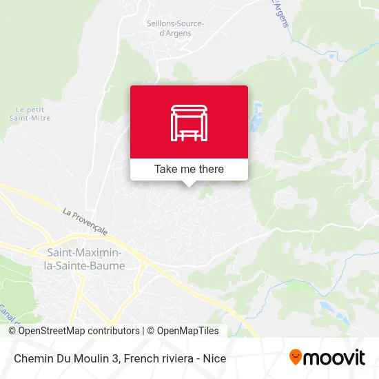Chemin Du Moulin 3 map