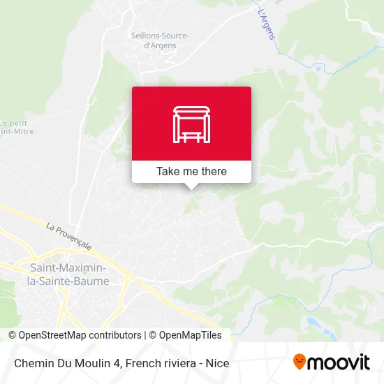 Chemin Du Moulin 4 map