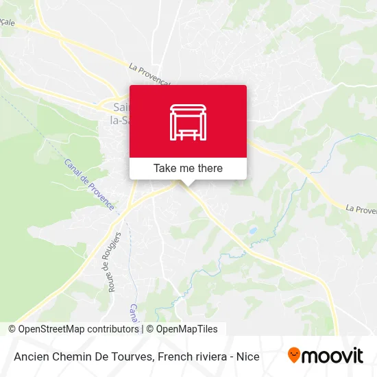 Ancien Chemin De Tourves map