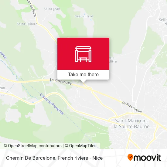Chemin De Barcelone map