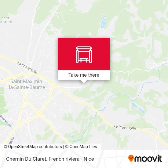 Chemin Du Claret map