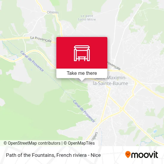 Chemin Des Fontaines map