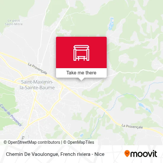 Chemin De Vaoulongue map