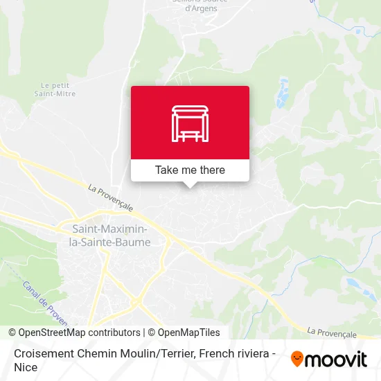 Croisement Chemin Moulin / Terrier map