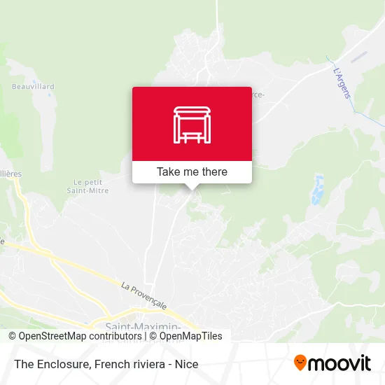 L'Enclos map