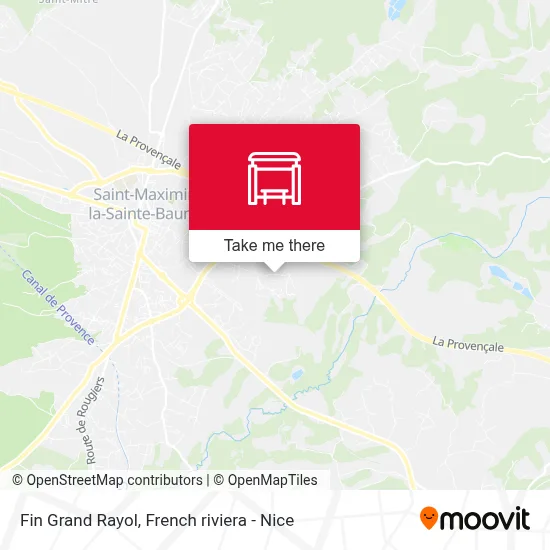Fin Grand Rayol map