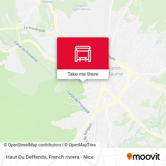Haut Du Deffends map