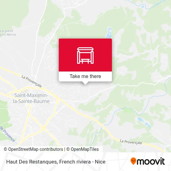 Haut Des Restanques map