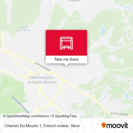 Chemin Du Moulin 1 map