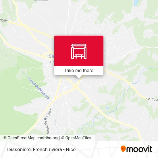 Teissonière map