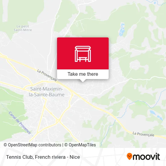 Tennis Club map