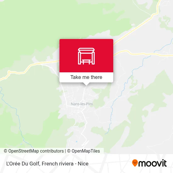 L'Orée Du Golf map