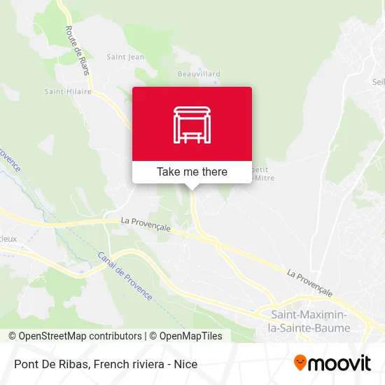 Pont De Ribas map