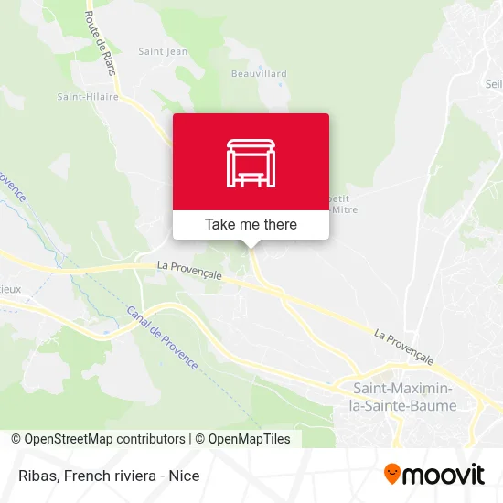 Ribas map