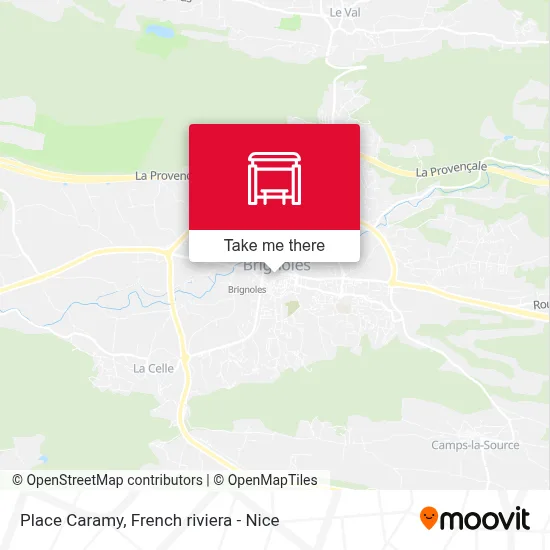 Place Caramy map