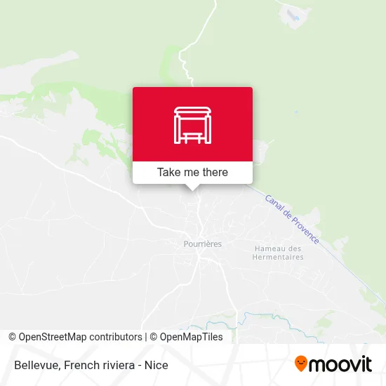 Bellevue map