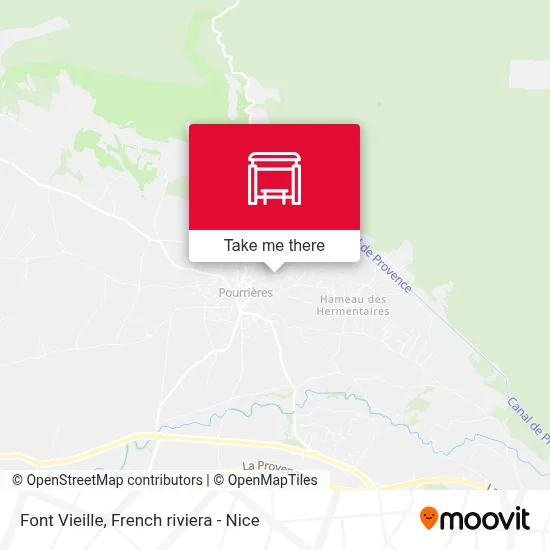 Font Vieille map