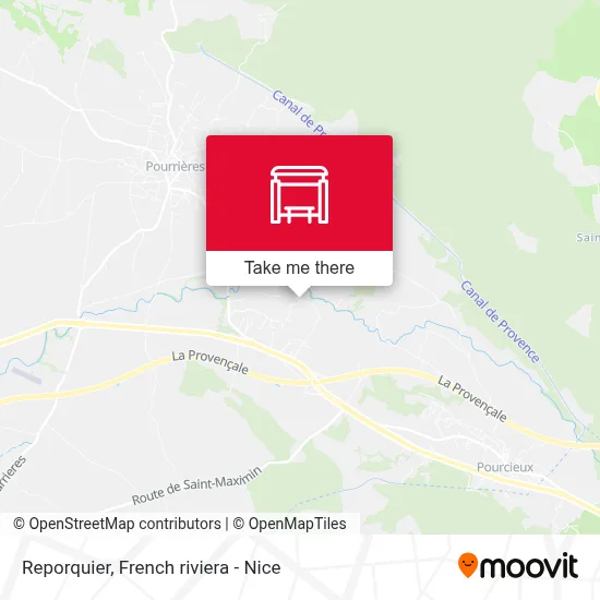 Mapa Reporquier