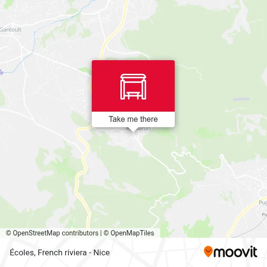 Écoles map