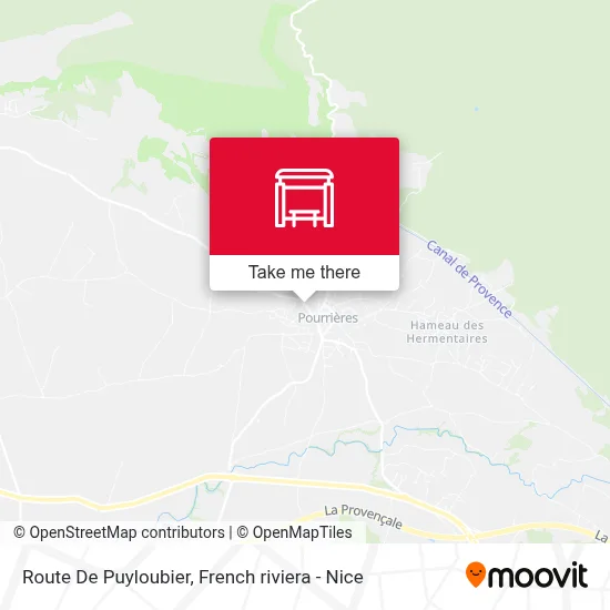 Route De Puyloubier map