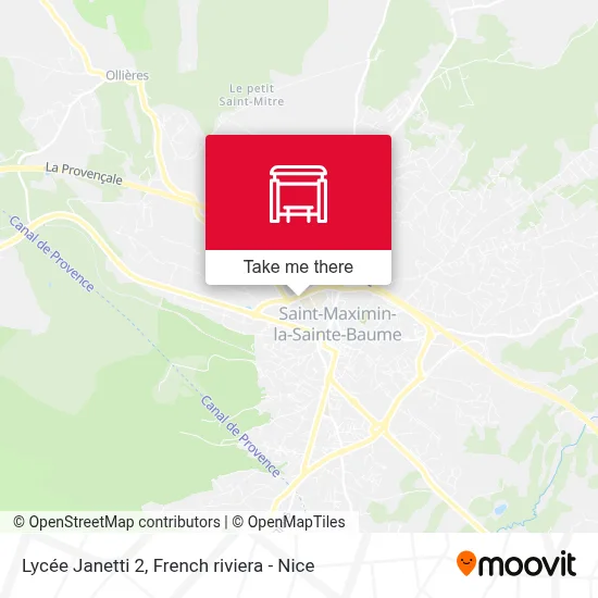 Lycée Janetti 2 map