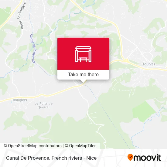 Canal De Provence map