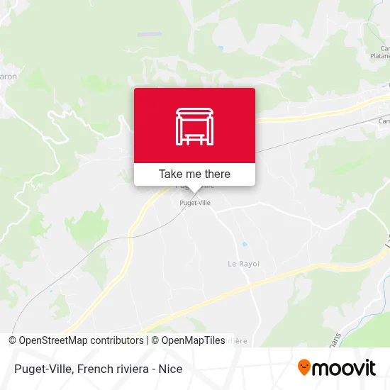 Puget-Ville map