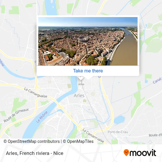 Arles map