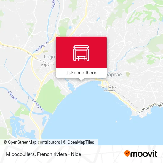 Micocouliers map