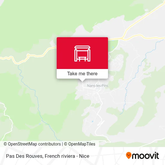 Pas Des Rouves map