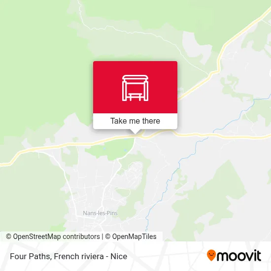 Quatre Chemins map