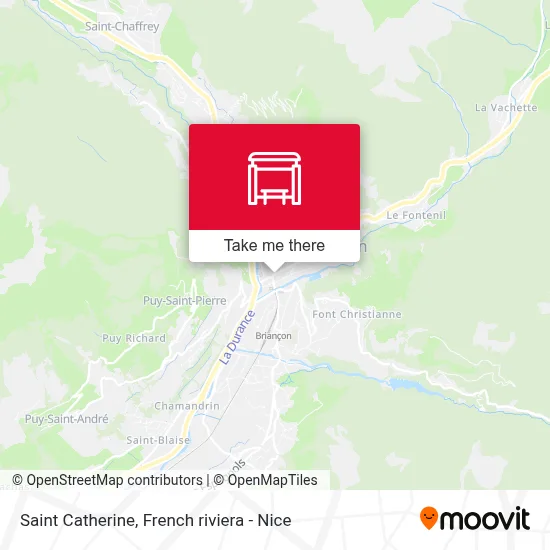 Sainte-Catherine map