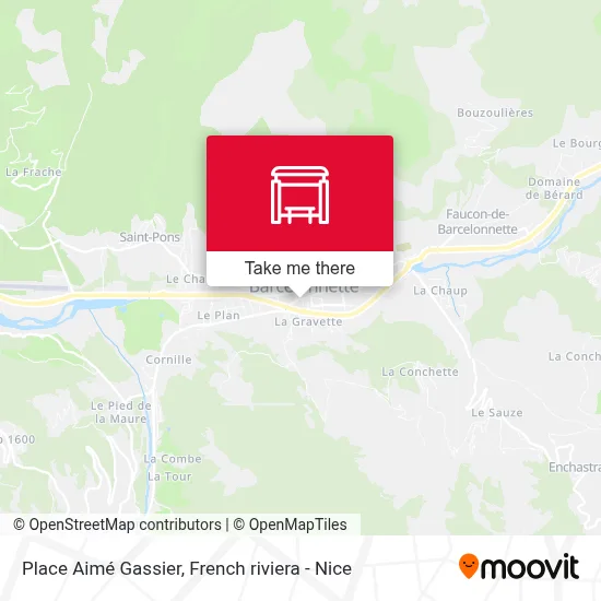 Place Aimé Gassier map